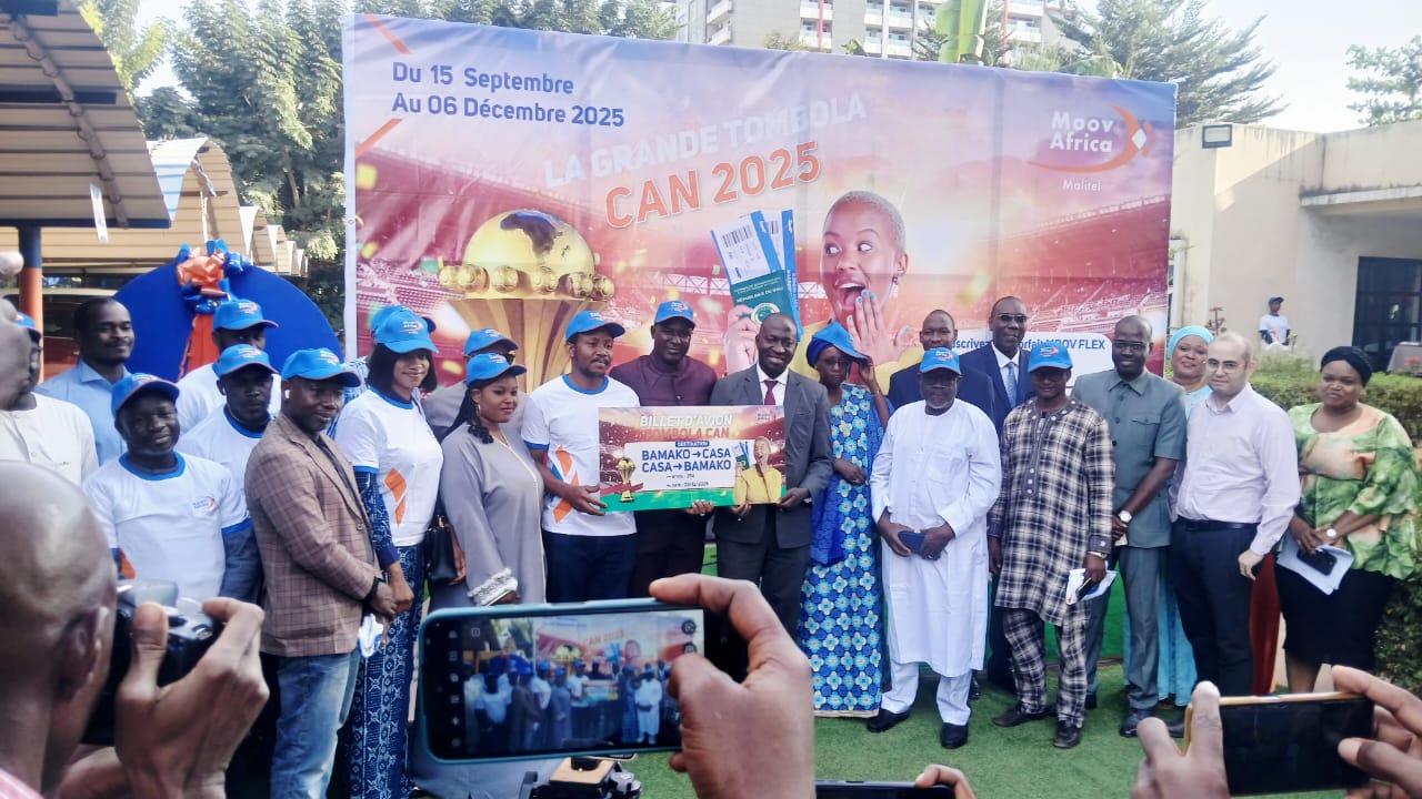 Tombola CAN 2025 : Moov Africa Malitel offre le rêve marocain à 30 ambassadeurs maliens